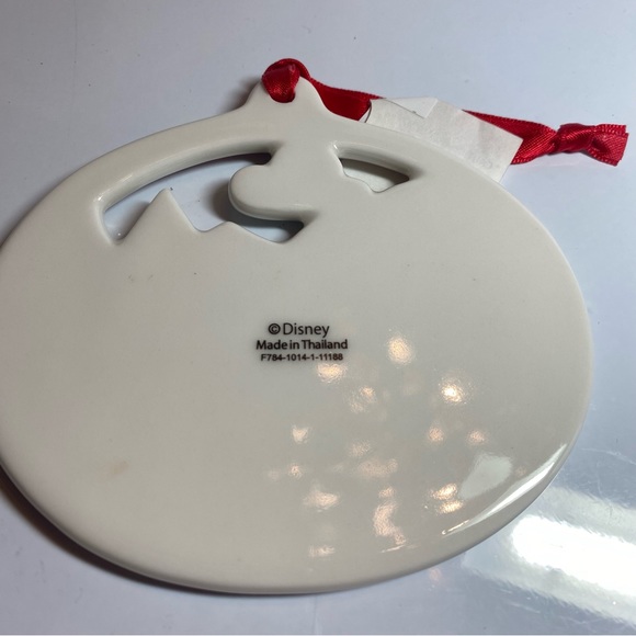 Disney ceramic Christmas Ornament NWT. - Picture 3 of 4